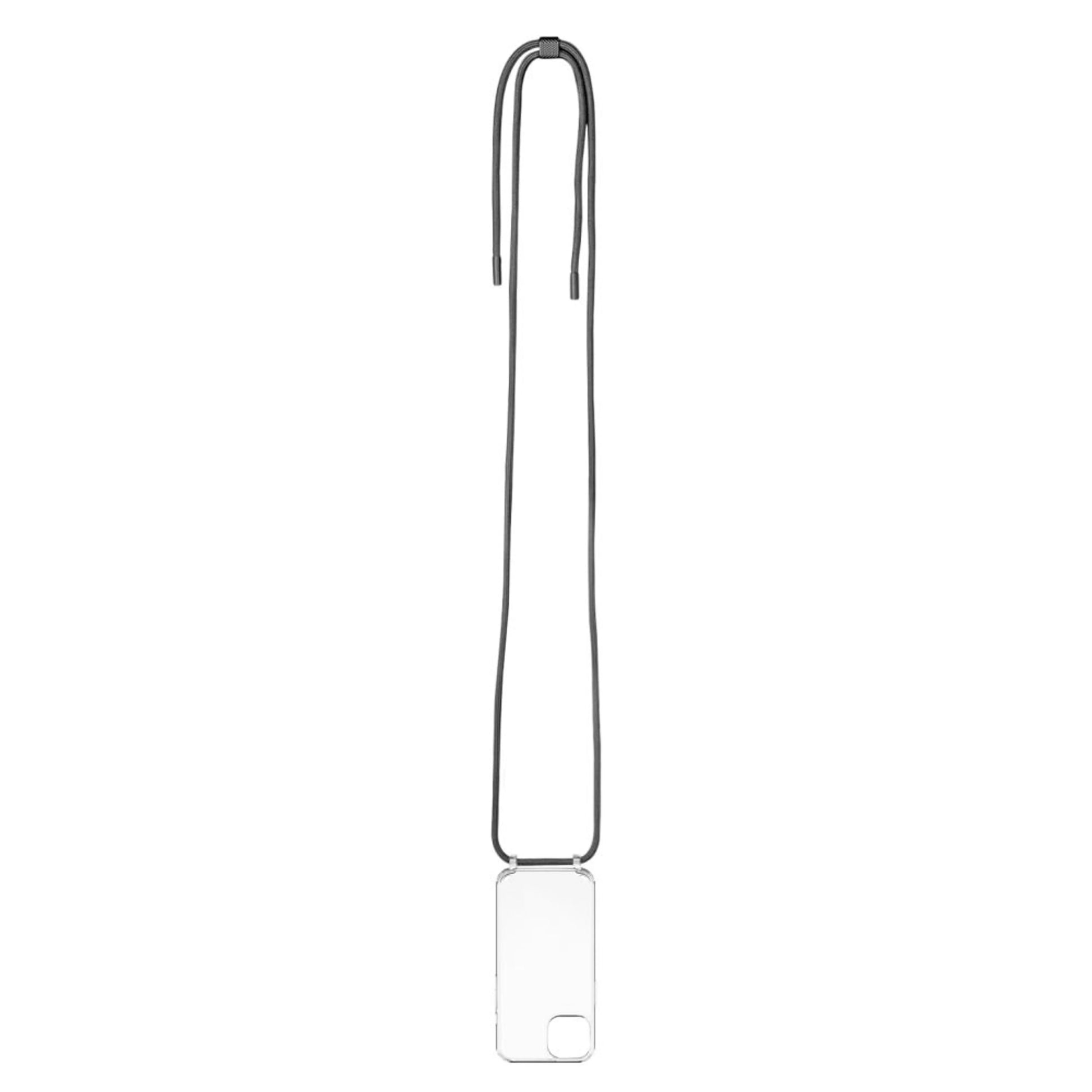 Pouzdro FIXED Pure Neck s černou šňůrkou na krk pro Apple iPhone 14 Plus - FIXED