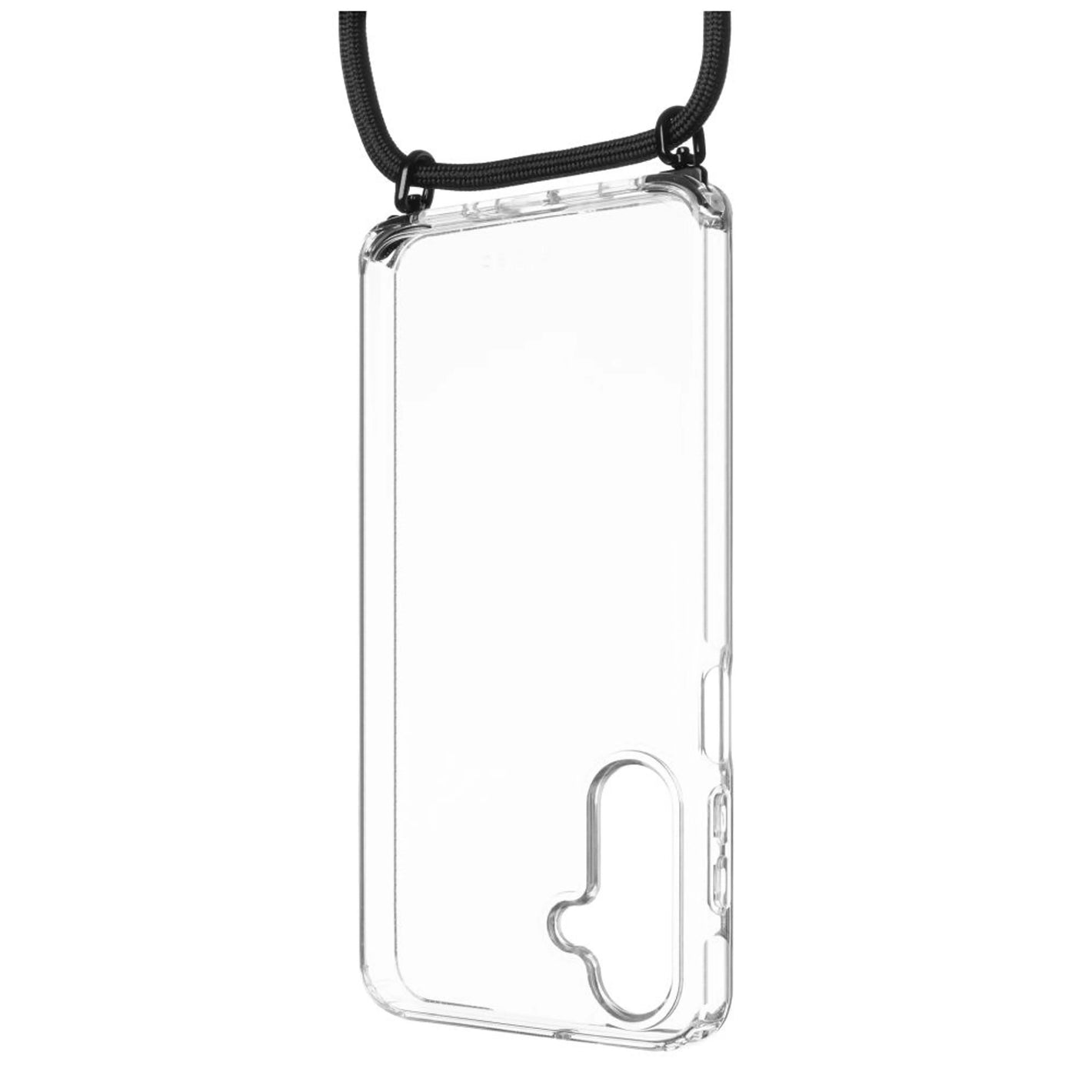 Pouzdro FIXED Pure Neck s odnímatelnou černou šňůrkou na krk pro Samsung Galaxy A16 4G/5G - FIXED