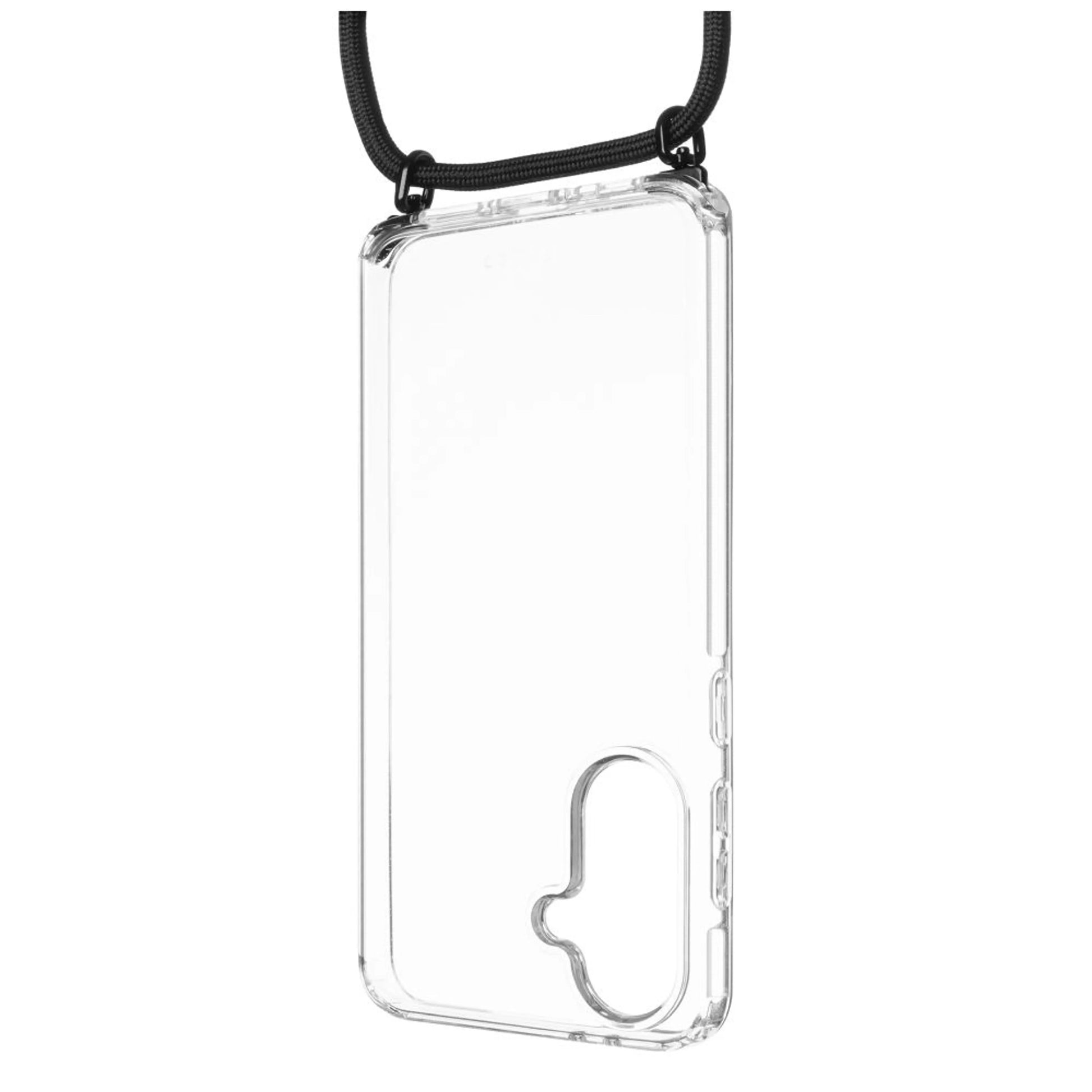 Pouzdro FIXED Pure Neck s odnímatelnou černou šňůrkou na krk pro Samsung Galaxy A36 5G/A56 5G - FIXED