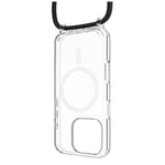 Pouzdro FIXED MagPure Neck s černou šňůrkou na krk pro Apple iPhone 16 Pro - FIXED