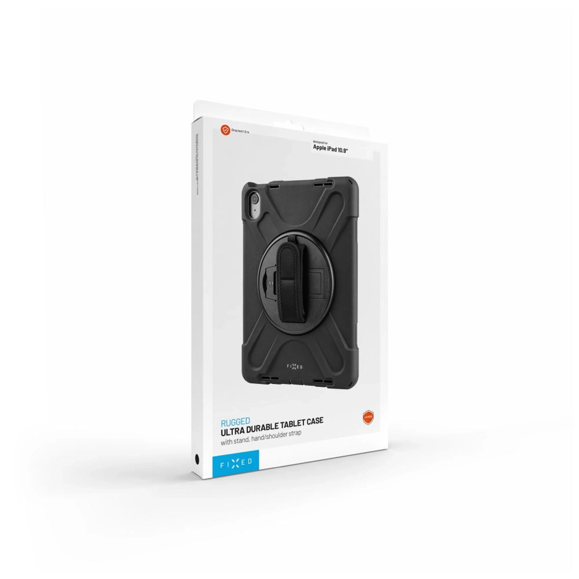 Odolné pouzdro se stojánkem FIXED Rugged Tab Case pro Samsung Galaxy Tab Active5, černé - FIXED
