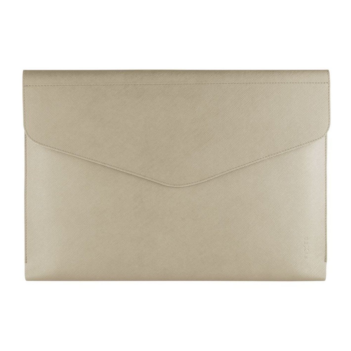 Pouzdro FIXED Siena pro notebooky a tablety o úhlopříčce do 13", krémové - FIXED