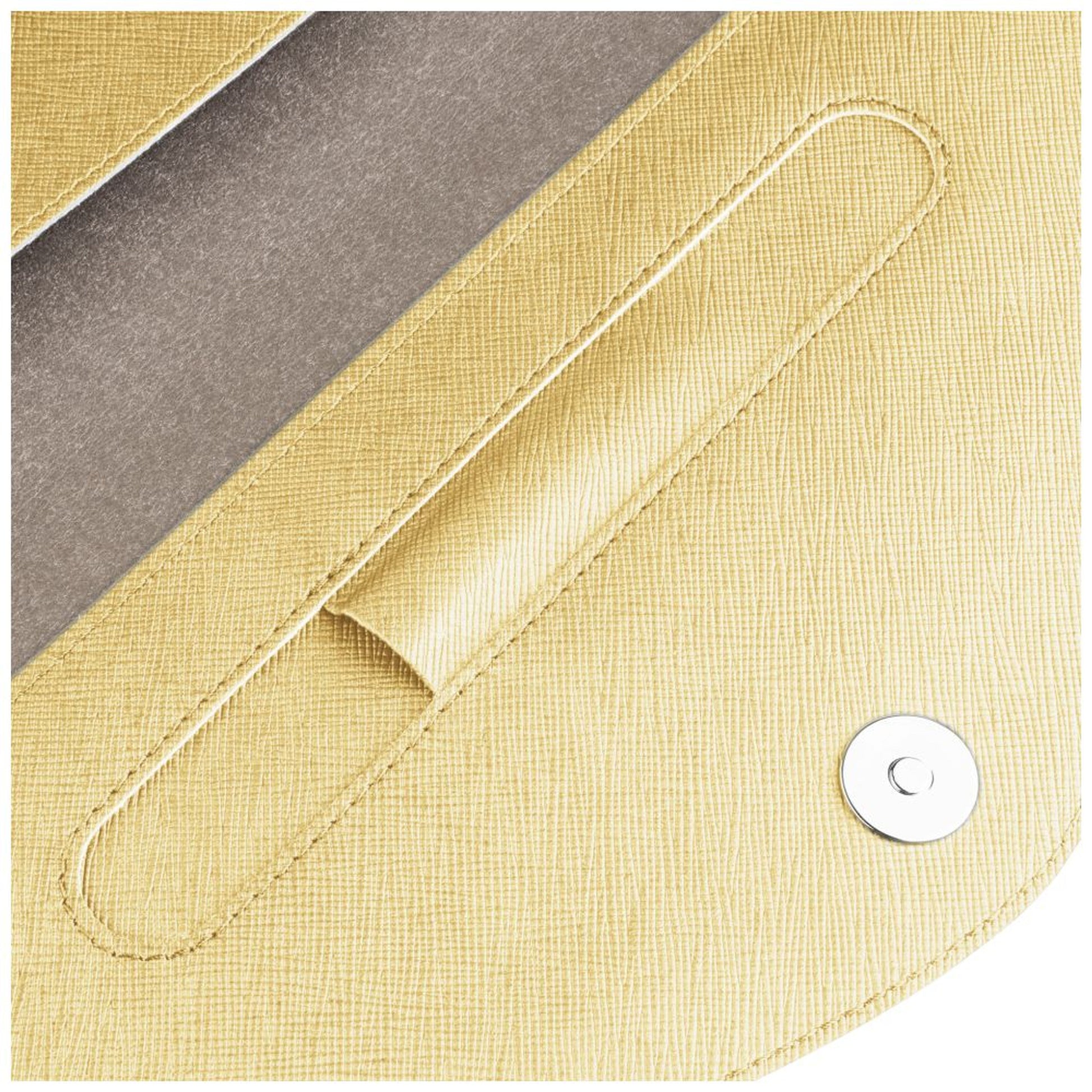 Pouzdro FIXED Siena pro notebooky a tablety o úhlopříčce do 13", světle žluté - FIXED