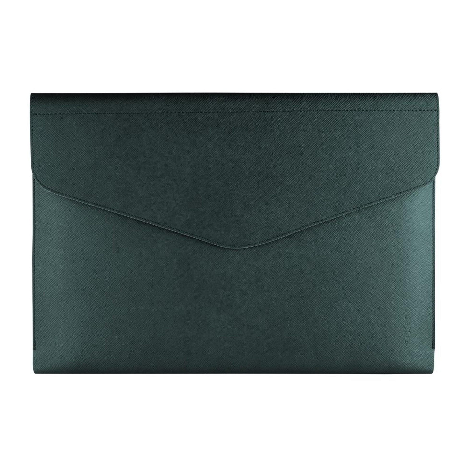 Pouzdro FIXED Siena pro notebooky o úhlopříčce do 15,3", tmavě zelené - FIXED