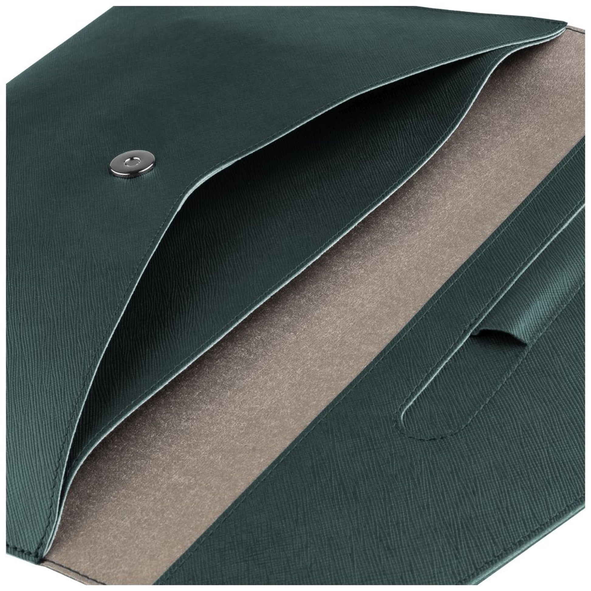 Pouzdro FIXED Siena pro notebooky o úhlopříčce do 15,3", tmavě zelené - FIXED