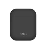 Ultratenké silikonové pouzdro FIXED Silky pro Apple Airpods, černé - FIXED