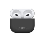 Ultratenké silikonové pouzdro FIXED Silky pro Apple Airpods 3, černé - FIXED