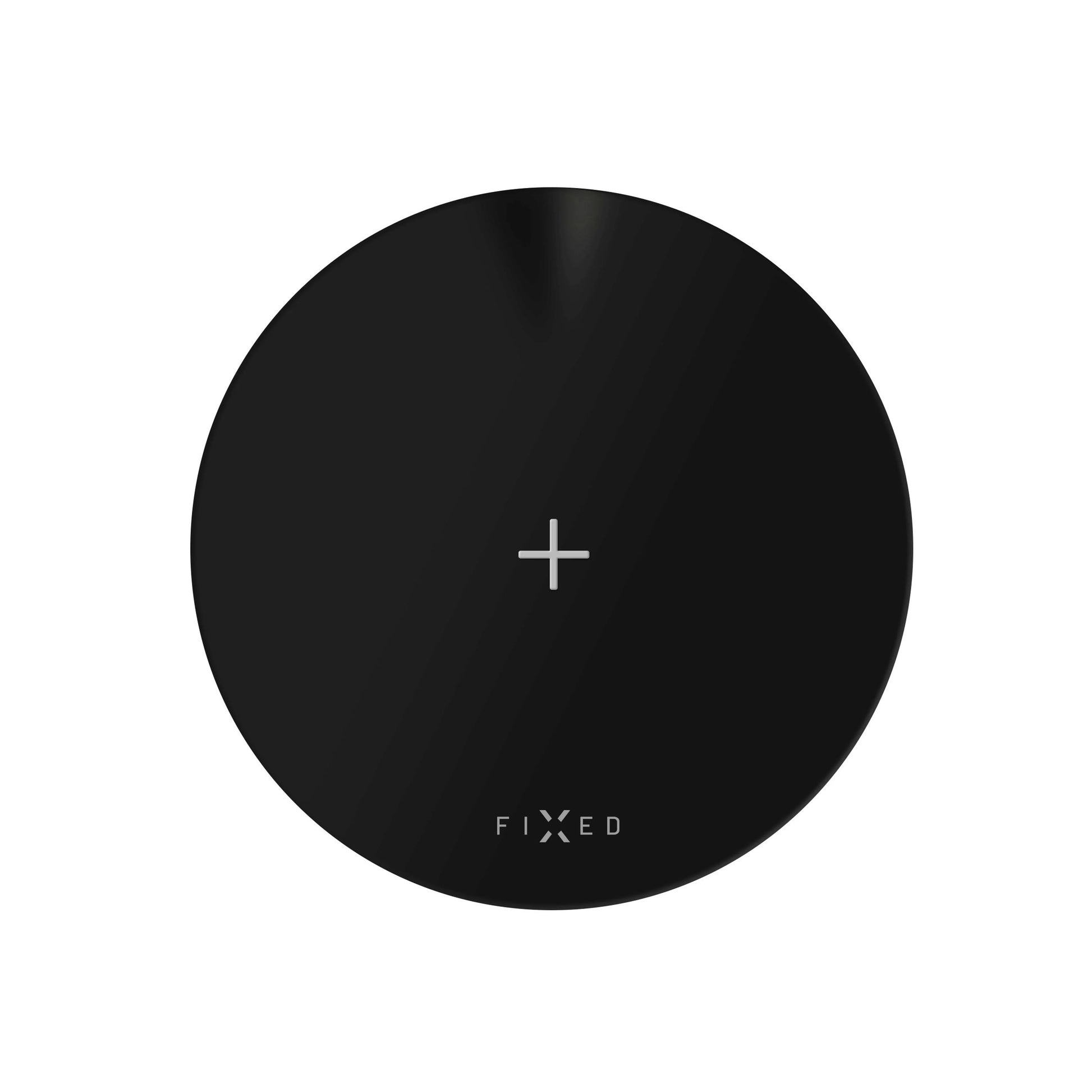 Podložka pro rychlé bezdrátové nabíjení telefonu FIXED SlimPad, 15W, černá - FIXED