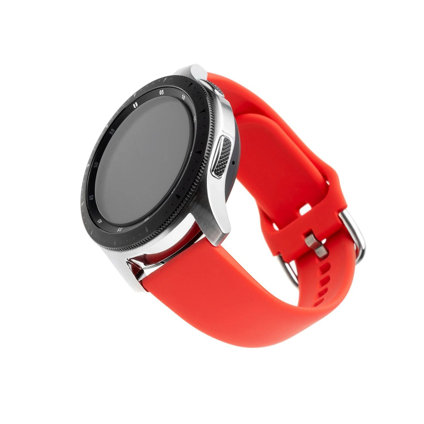 Silikonový řemínek FIXED Silicone Strap s Quick Release 20mm pro smartwatch, červený - FIXED