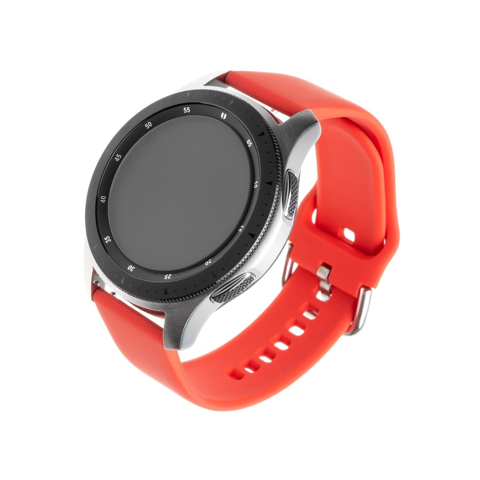 Silikonový řemínek FIXED Silicone Strap s Quick Release 20mm pro smartwatch, červený - FIXED