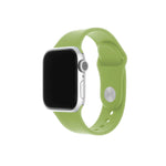 Set silikonových řemínků FIXED Silicone Strap pro Apple Watch 42/44/45/46/49mm, mentolový - FIXED