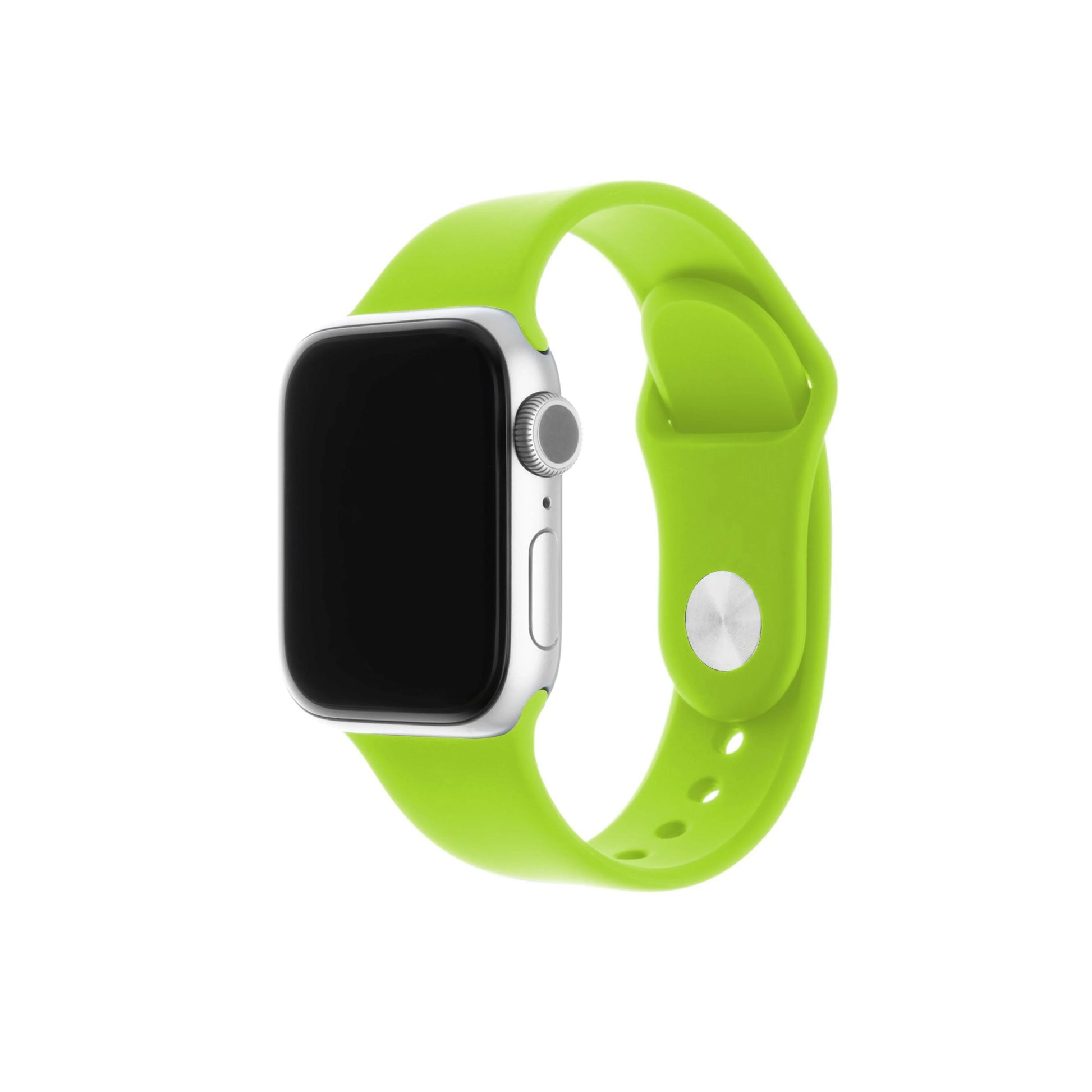Set silikonových řemínků FIXED Silicone Strap pro Apple Watch 38/40/41mm, zelený - FIXED