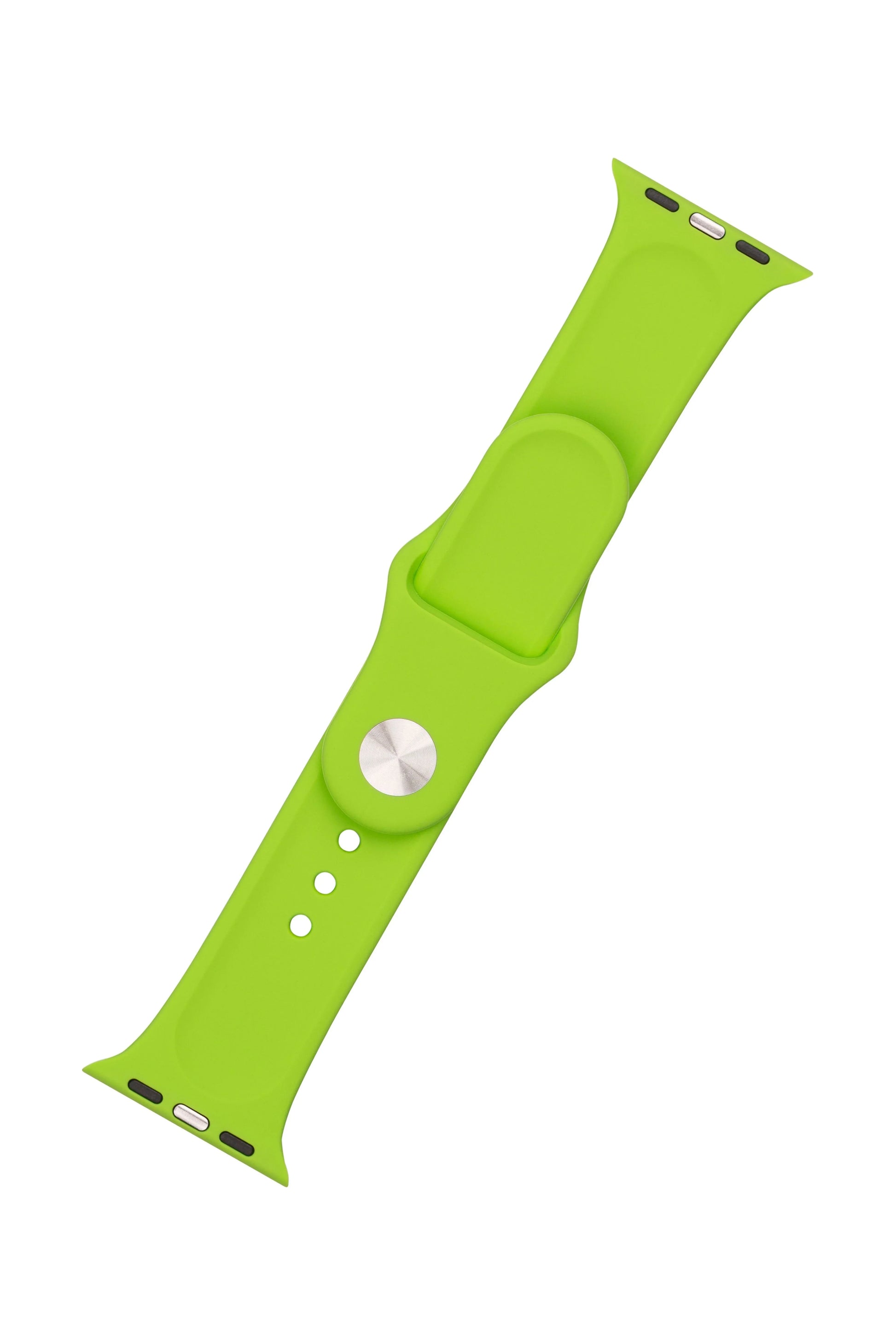Set silikonových řemínků FIXED Silicone Strap pro Apple Watch 38/40/41mm, zelený - FIXED