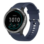 Silikonový řemínek FIXED Silicone Strap pro Garmin QuickFit 20mm, modrý - FIXED