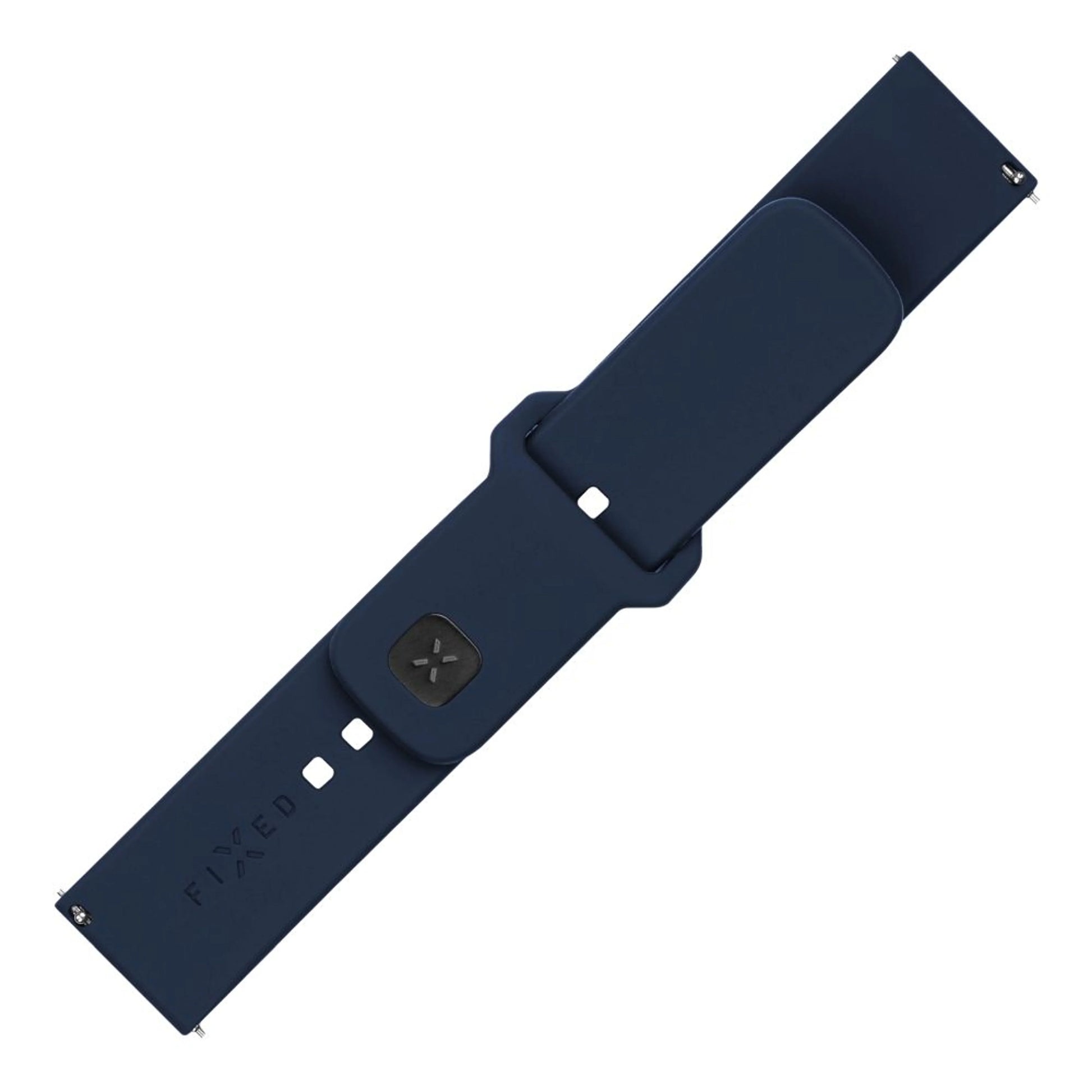 Set silikonových řemínků FIXED Silicone Sporty Strap s Quick Release 20mm pro smartwatch, modrý - FIXED