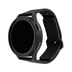 Set silikonových řemínků FIXED Silicone Sporty Strap s Quick Release 22mm pro smartwatch, černý - FIXED
