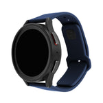 Set silikonových řemínků FIXED Silicone Sporty Strap s Quick Release 22mm pro smartwatch, modrý - FIXED
