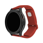 Set silikonových řemínků FIXED Silicone Sporty Strap s Quick Release 22mm pro smartwatch, červený - FIXED