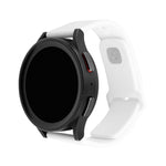 Set silikonových řemínků FIXED Silicone Sporty Strap s Quick Release 22mm pro smartwatch, bílý - FIXED