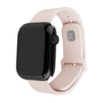 Set silikonových řemínků FIXED Silicone Sporty Strap pro Apple Watch 42/44/45/46mm, růžový - FIXED