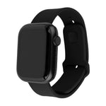 Set silikonových řemínků FIXED Silicone Sporty Strap pro Apple Watch 38/40/41mm, černý - FIXED