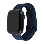 Set silikonových řemínků FIXED Silicone Sporty Strap pro Apple Watch 38/40/41mm, modrý - FIXED