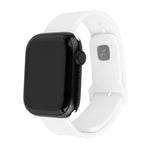 Set silikonových řemínků FIXED Silicone Sporty Strap pro Apple Watch 38/40/41mm, bílý - FIXED