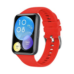 Silikonový řemínek FIXED Silicone Strap pro Huawei Watch Fit 2/Fit 2 Classic, červený - FIXED