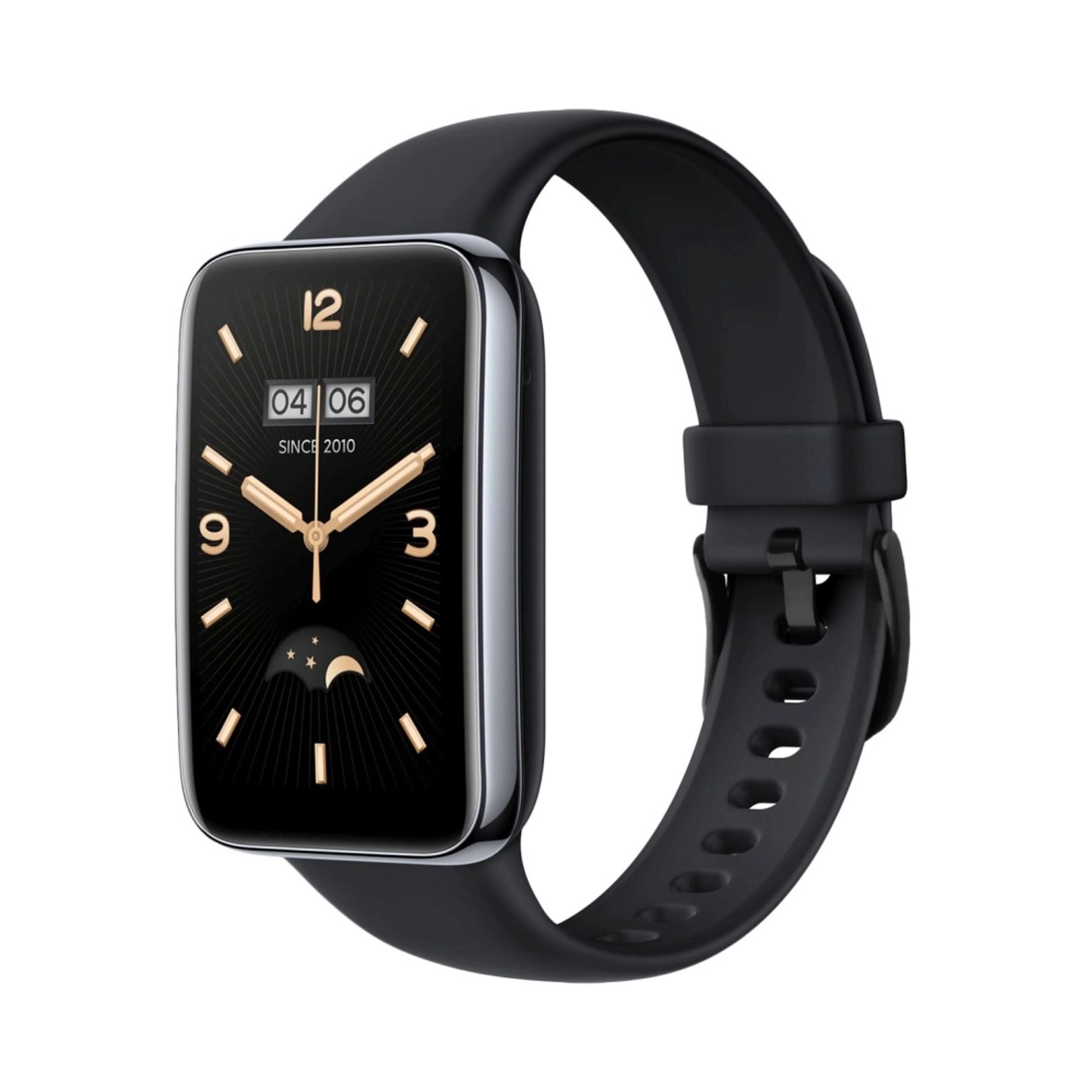 Silikonový řemínek FIXED Silicone Strap pro Xiaomi Mi Smart Band 7 Pro, černý - FIXED