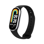 Silikonový řemínek FIXED Silicone Strap pro Xiaomi Smart Band 10/9/8, černý - FIXED