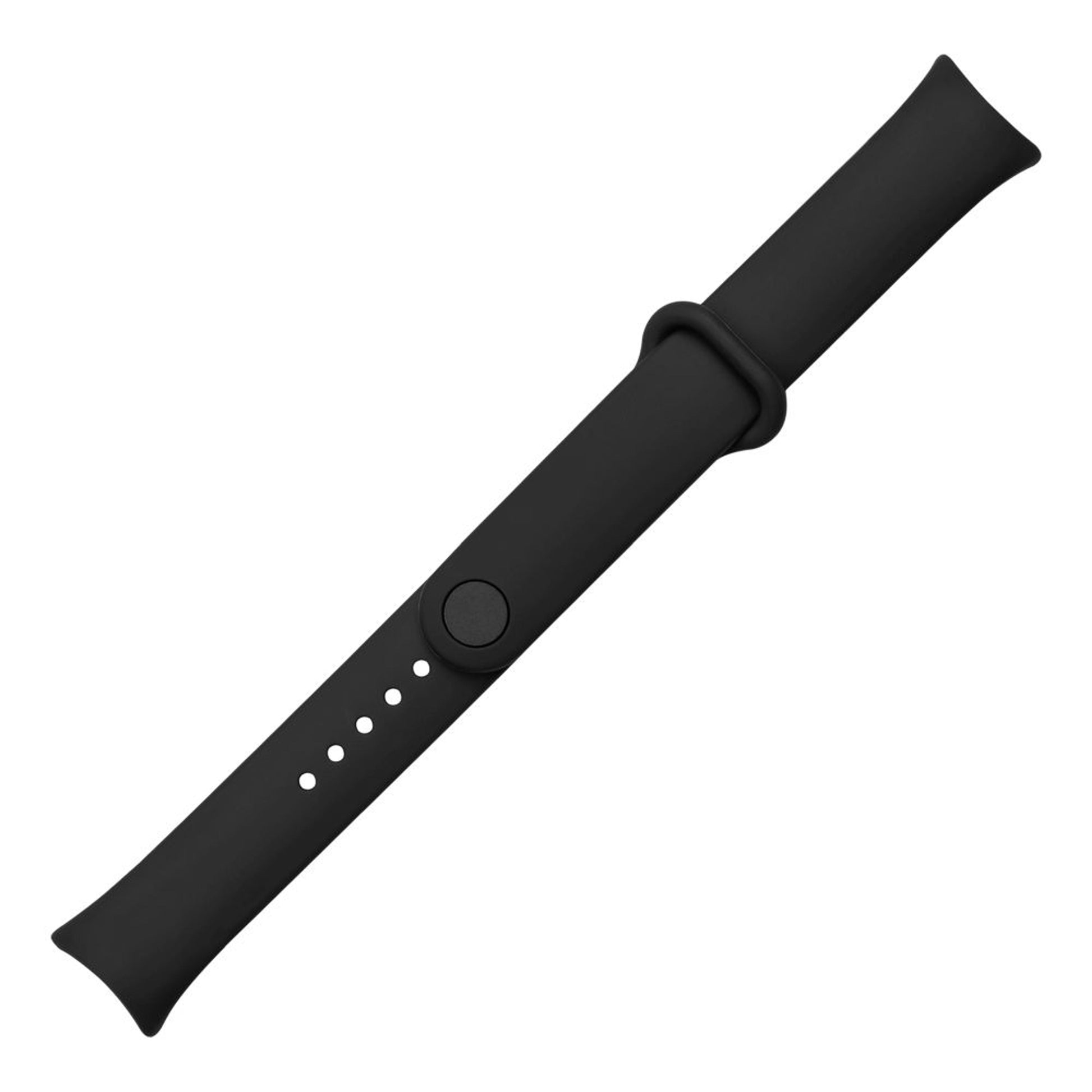 Silikonový řemínek FIXED Silicone Strap pro Xiaomi Smart Band 10/9/8, černý - FIXED