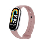 Silikonowy pasek FIXED Silicone Strap do Xiaomi Smart Band 10/9/8, różowy - FIXED