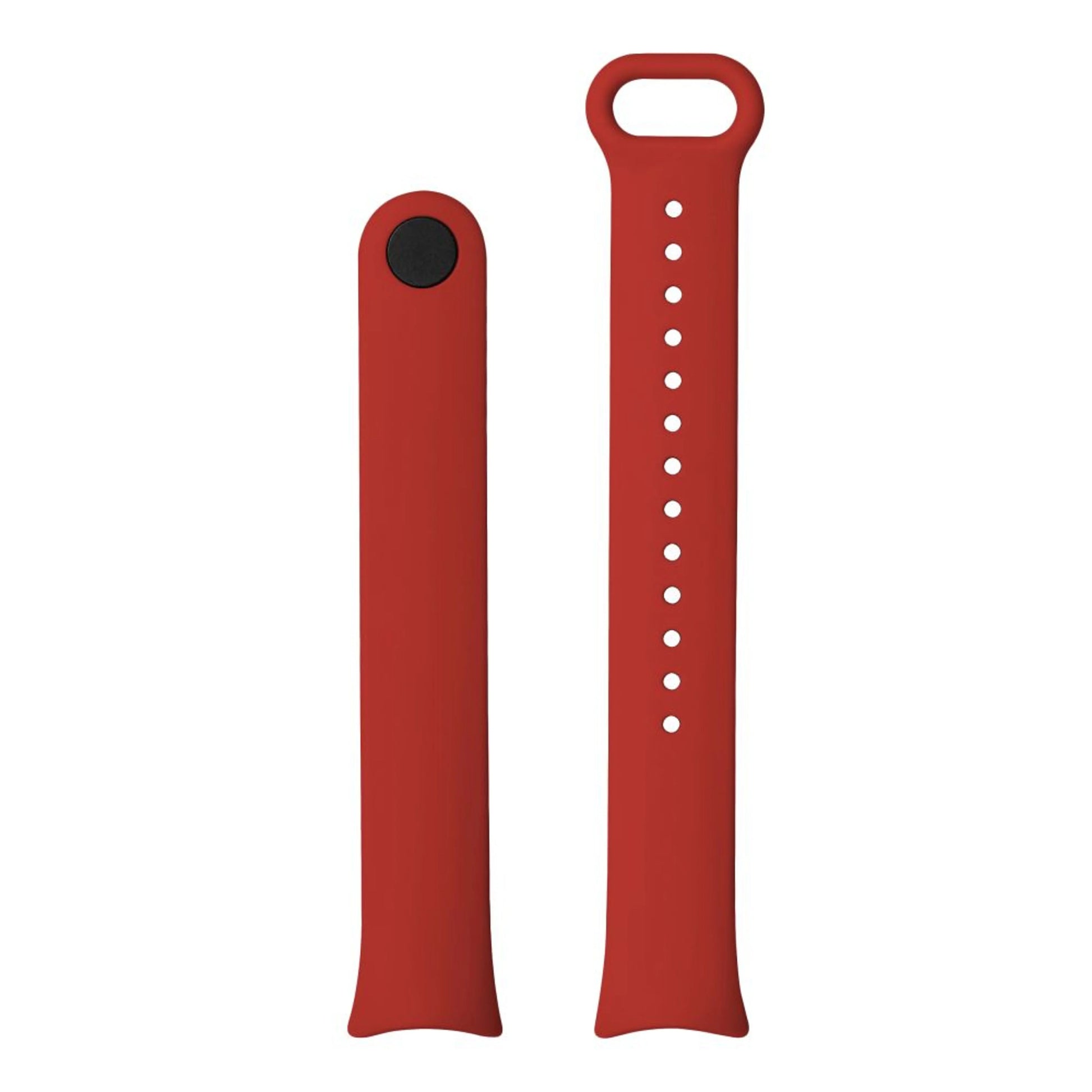 Silikonový řemínek FIXED Silicone Strap pro Xiaomi Smart Band 10/9/8, červený - FIXED