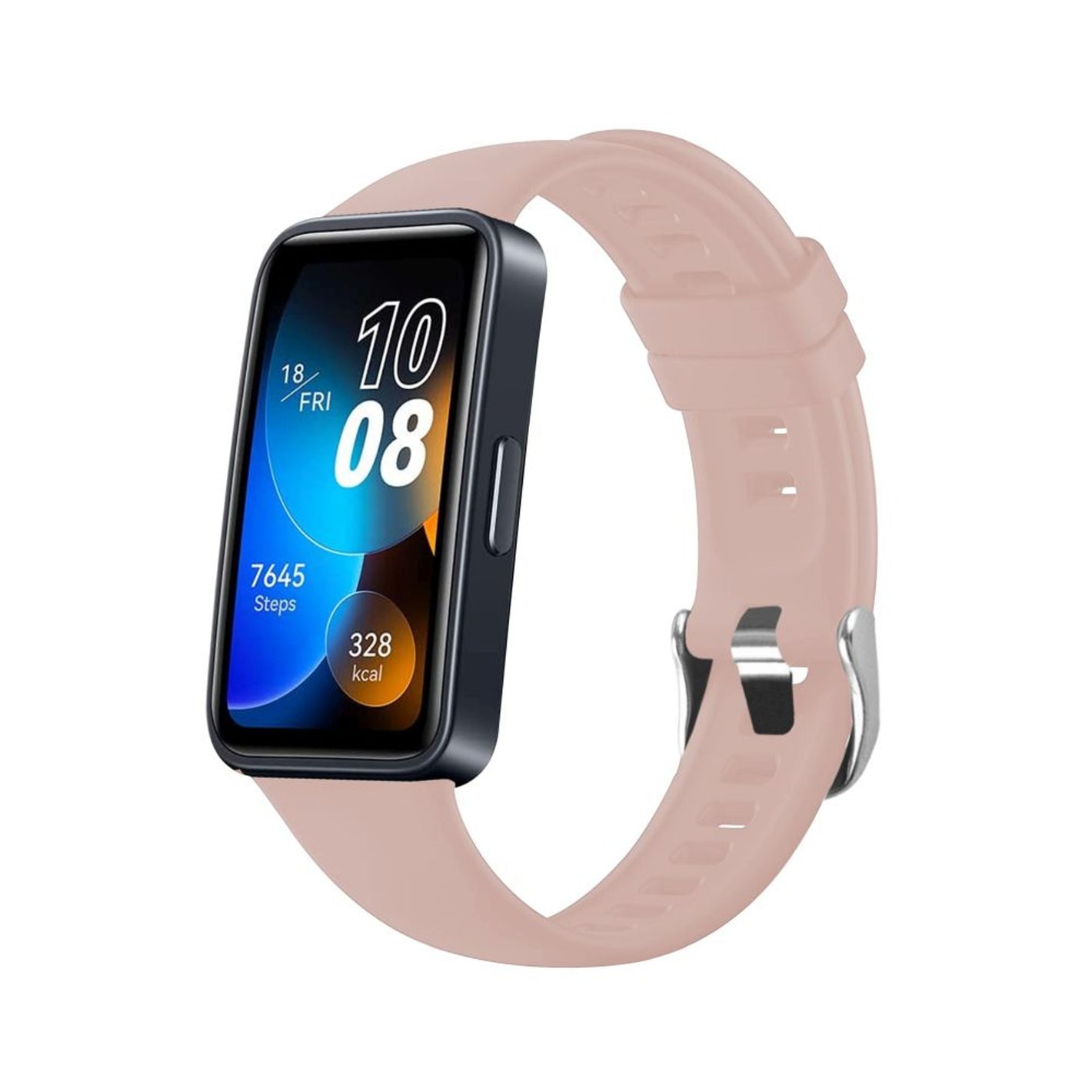 Silikonový řemínek FIXED Silicone Strap pro Huawei Band 8/9/10, růžový - FIXED