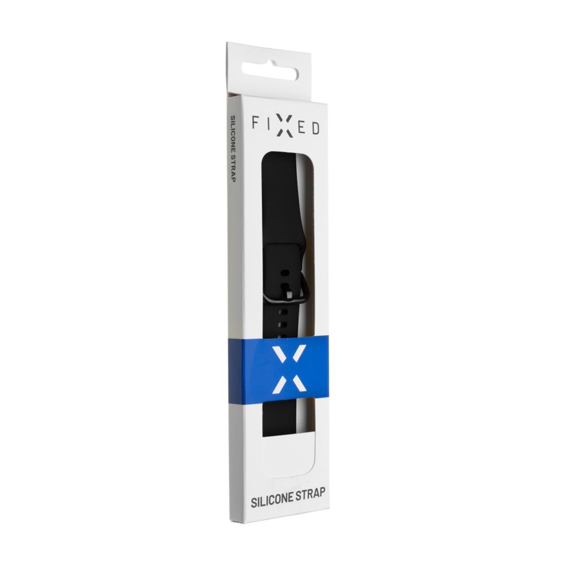 Silikonový řemínek FIXED Silicone Strap pro Xiaomi Redmi Watch 5/4, Smart Band 9 Pro/8 Pro, černý - FIXED