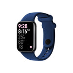 Silikonový řemínek FIXED Silicone Strap pro Xiaomi Redmi Watch 5/4, Smart Band 9 Pro/8 Pro, modrý - FIXED