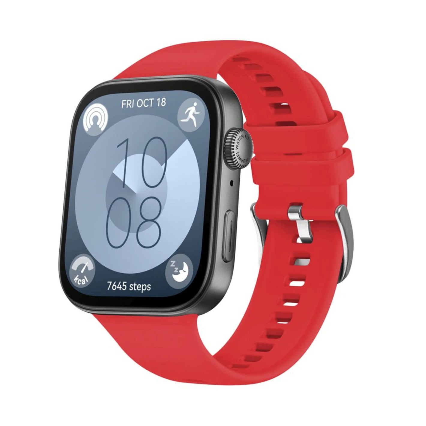 Silikonový řemínek FIXED Silicone Strap pro Huawei Watch FIT 4/4Pro/3, červený - FIXED
