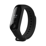 Silikonový řemínek FIXED Silicone Strap pro Xiaomi Mi Band 3/4, černý - FIXED