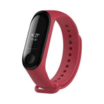 Silikonový řemínek FIXED Silicone Strap pro Xiaomi Mi Band 3/4, růžový - FIXED