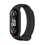 Silikonový řemínek FIXED Silicone Strap pro Xiaomi Band 7/ Mi Band 6/ Mi Band 5, černý - FIXED