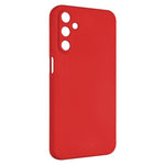 Zadní pogumovaný kryt FIXED Story pro Samsung Galaxy A15/A15 5G, červený - FIXED