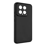 Zadní pogumovaný kryt FIXED Story pro Xiaomi 14, černý - FIXED