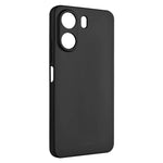Zadní pogumovaný kryt FIXED Story pro Xiaomi Redmi 13C/POCO C65, černý - FIXED
