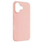 Zadní pogumovaný kryt FIXED Story pro Apple iPhone 16, růžový - FIXED