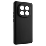 Zadní pogumovaný kryt FIXED Story pro Xiaomi Redmi Note 14 Pro+ 5G, černý - FIXED