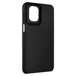Zadní pogumovaný kryt FIXED Story pro Motorola Moto G55 5G, černý - FIXED