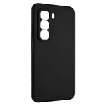 Zadní pogumovaný kryt FIXED Story pro Infinix Hot 50 Pro, černý - FIXED
