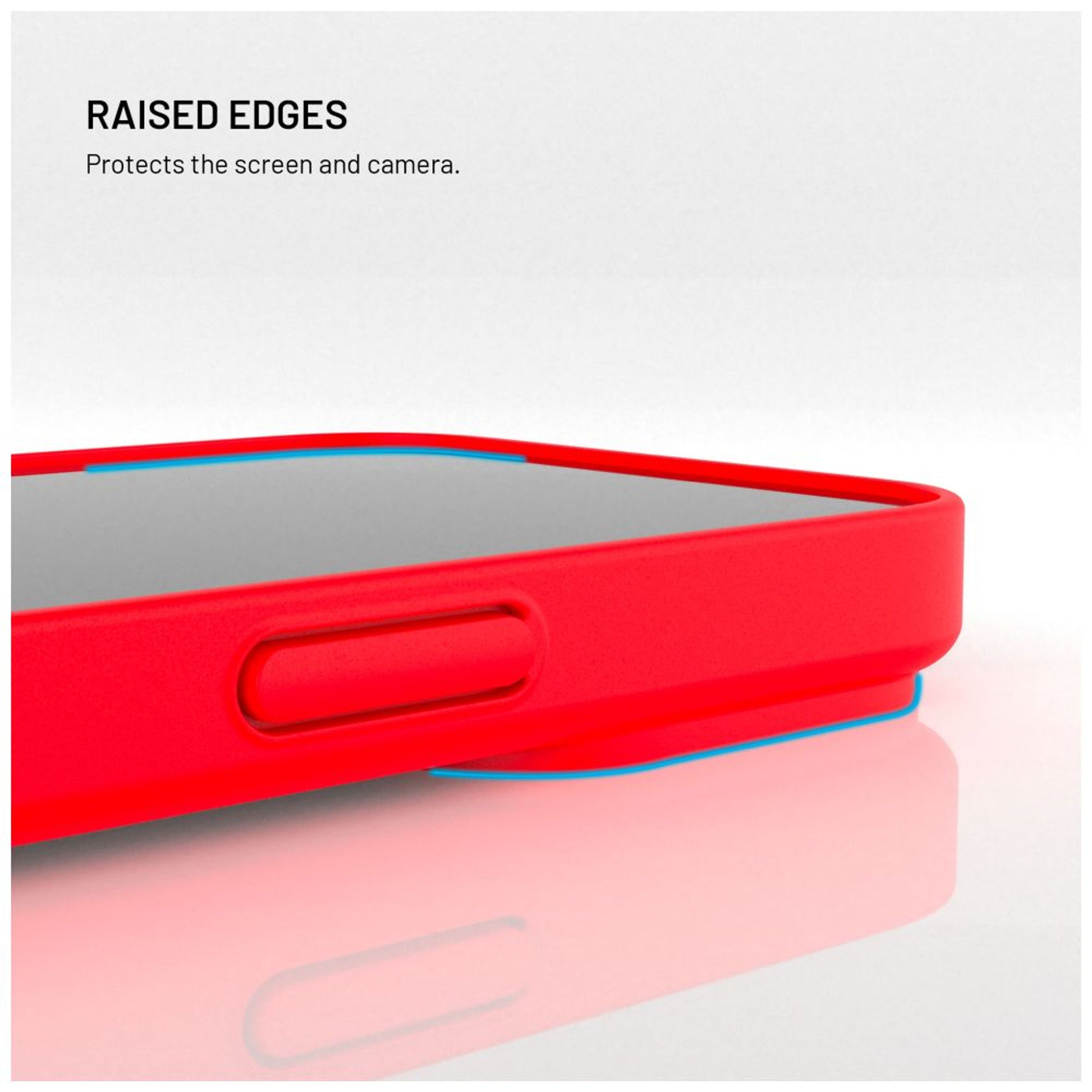 Zadní pogumovaný kryt FIXED Story pro Apple iPhone 17 Pro, červený - FIXED