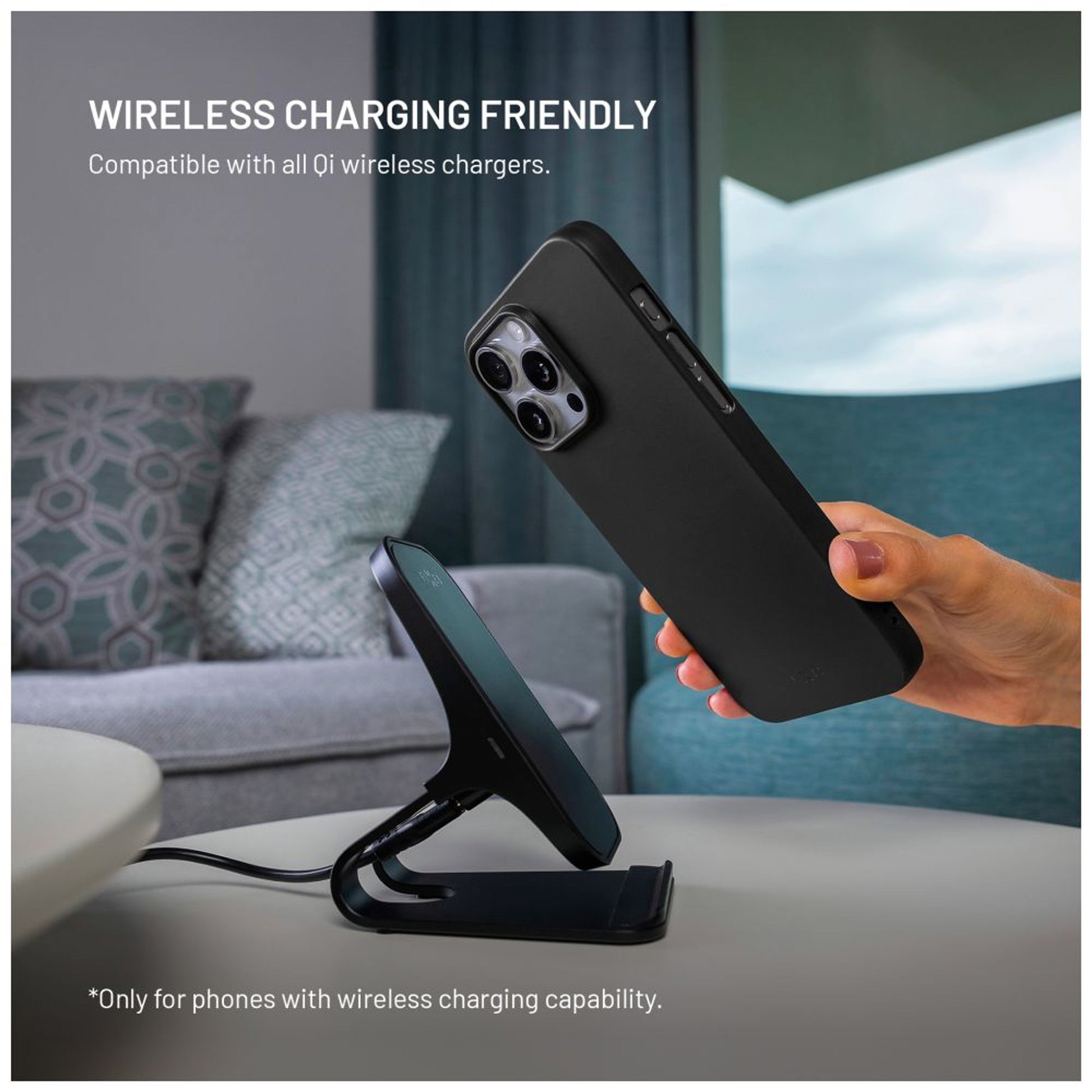 Zadní pogumovaný kryt FIXED Story pro Apple iPhone 17 Pro Max, černý - FIXED