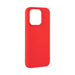 Zadní pogumovaný kryt FIXED Story pro Apple iPhone 14 Pro, červený - FIXED